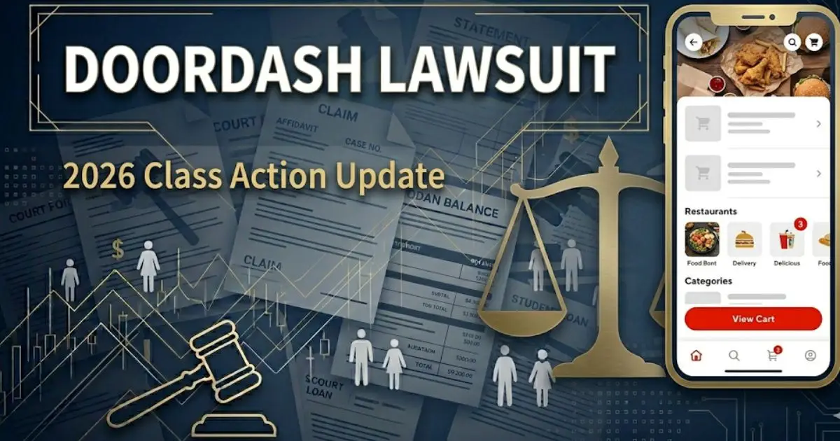 DoorDash lawsuit 2026 class action legal guide with settlement and eligibility information