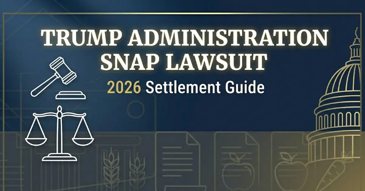 Trump administration SNAP lawsuit 2026 settlement eligibility and filing guide for affected recipients