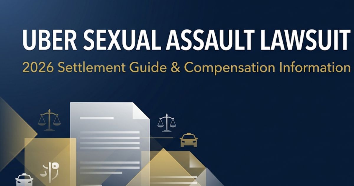 Uber sexual assault lawsuit 2026 settlement guide with compensation and filing information for survivors