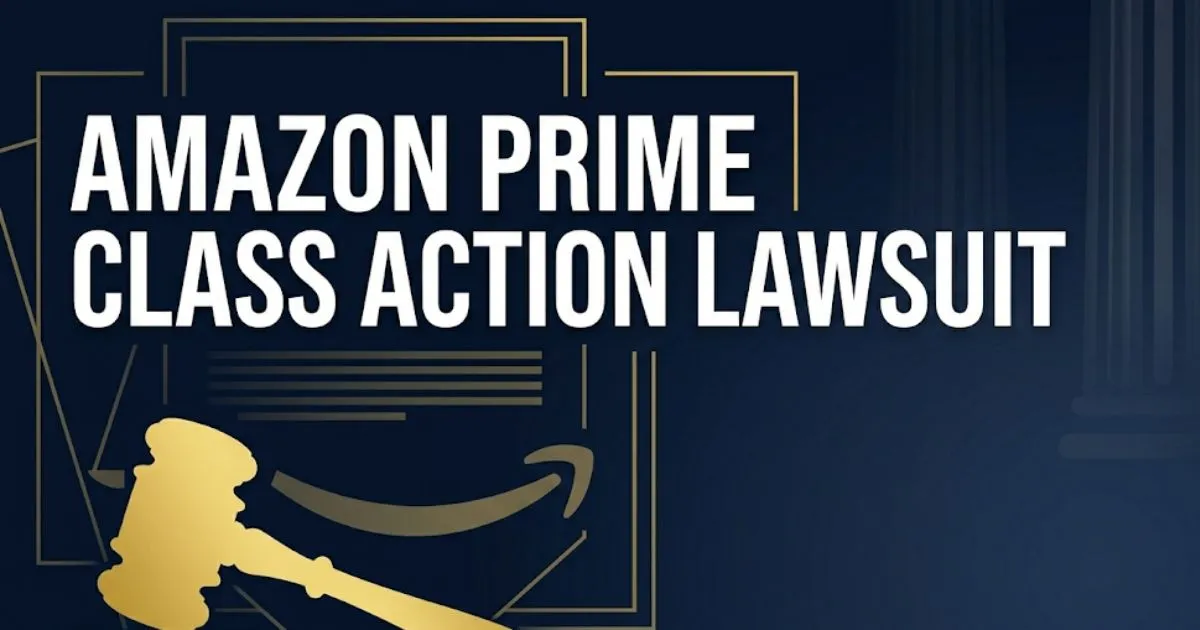 Amazon Prime class action lawsuit 2026 legal guide header with gavel and court imagery