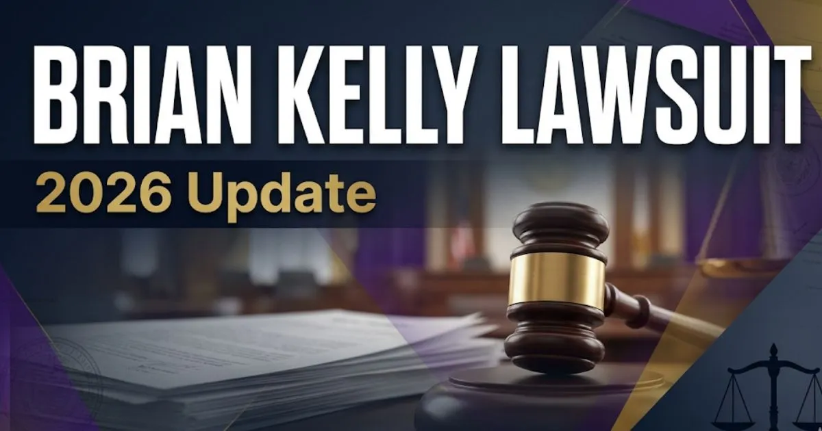 Brian Kelly lawsuit 2026 legal case information and settlement update banner