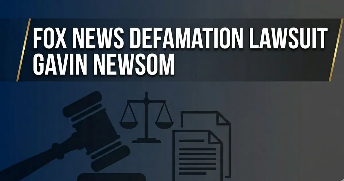 Fox News defamation lawsuit Gavin Newsom legal case analysis 2026 facts