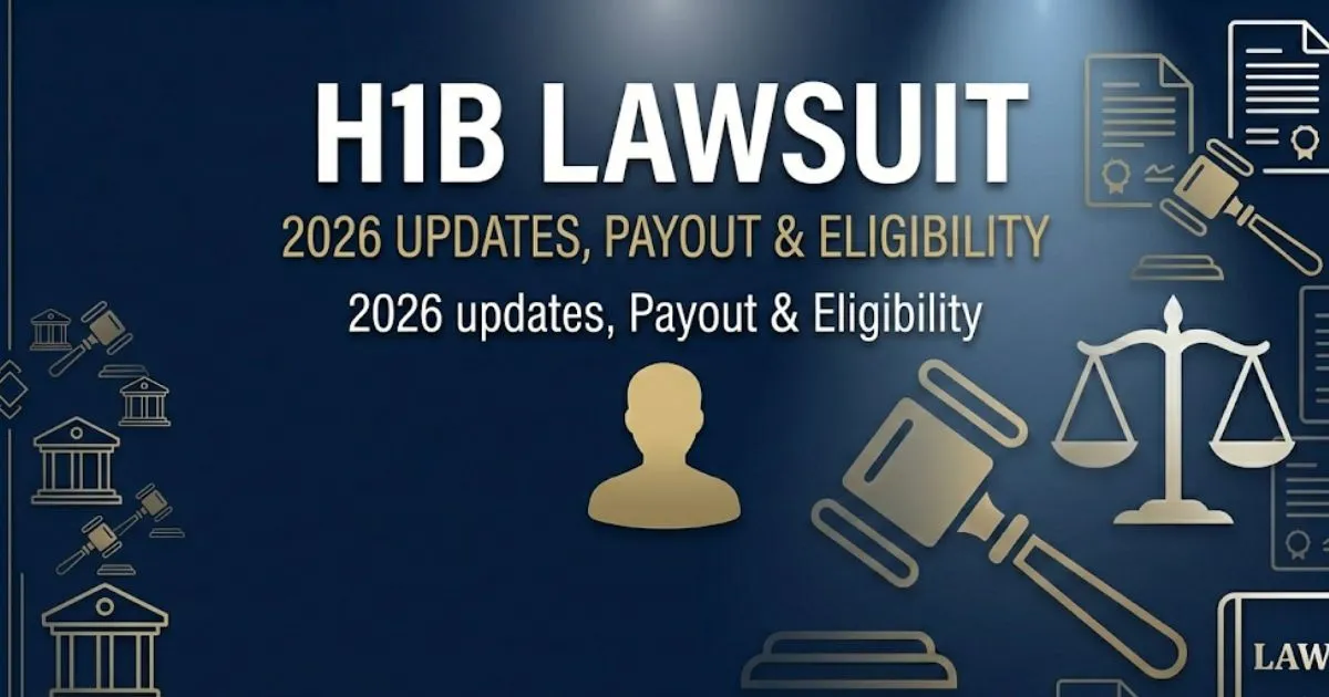 H1B lawsuit 2026 legal guide banner with gavel and courthouse imagery