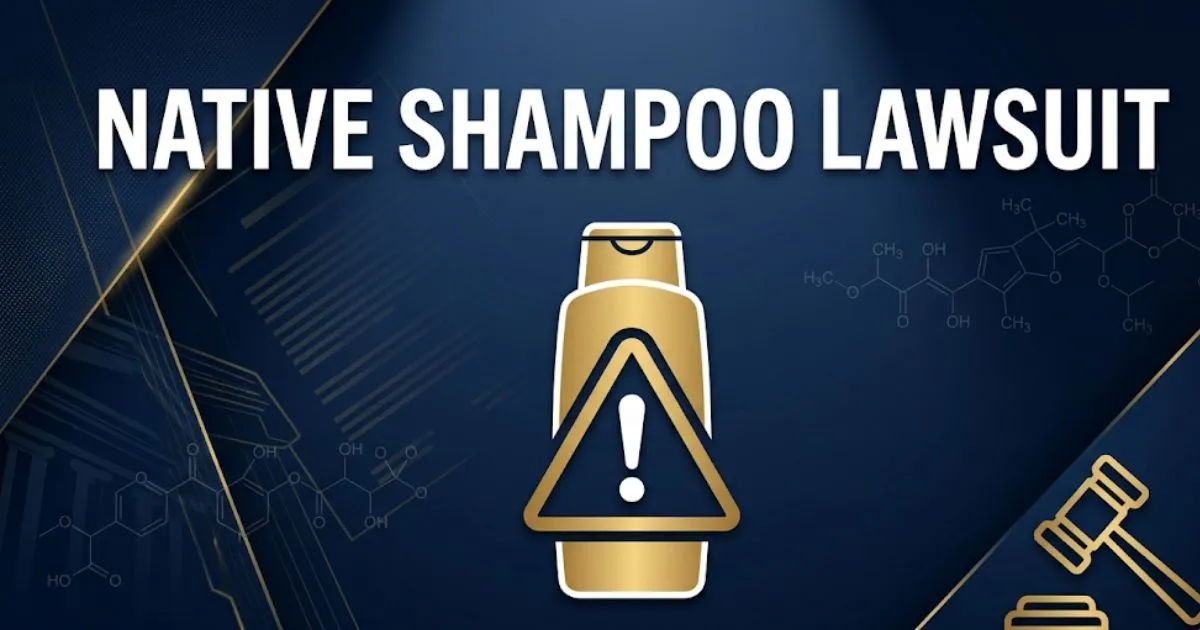 Native shampoo lawsuit 2026 legal guide banner with PFAS claims and settlement info