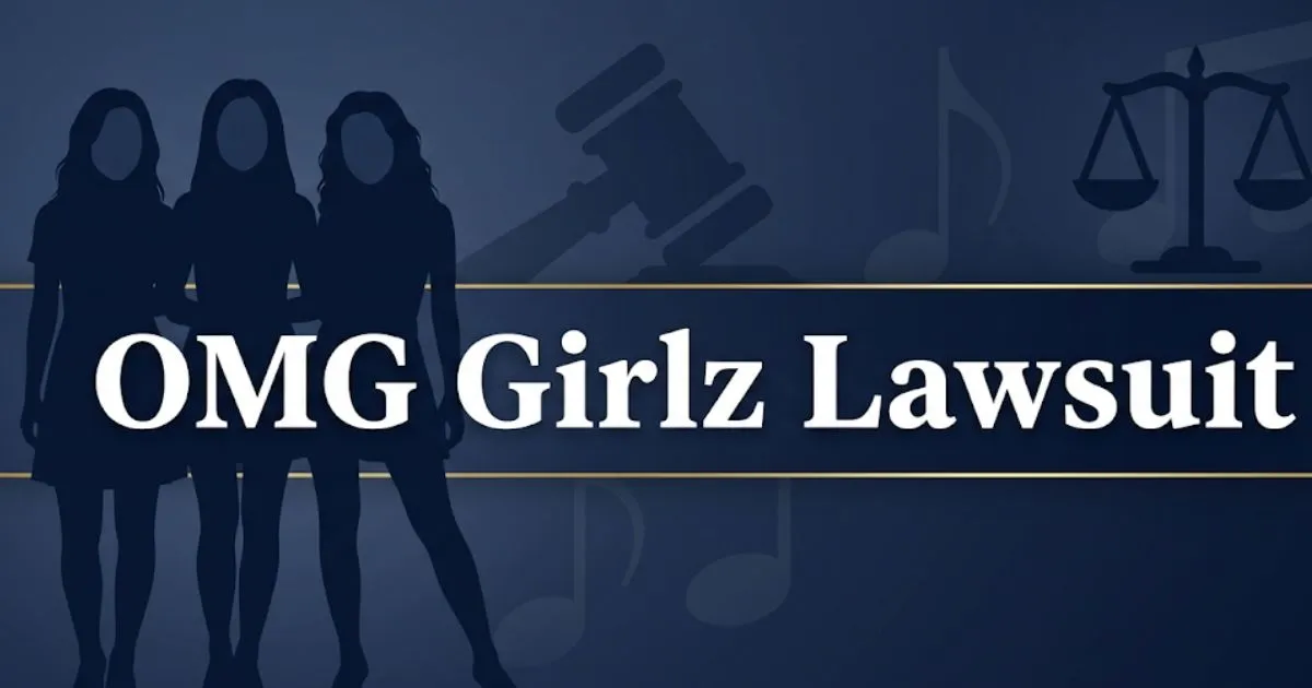 OMG Girlz lawsuit 2026 blog banner with legal icons and group silhouettes