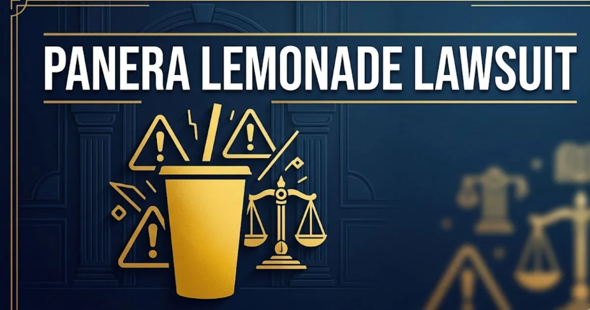 Panera lemonade lawsuit 2026 legal guide banner with scales of justice and beverage imagery INPUT MAIN KEYWORD {{panera lemonade lawsuit}} CLUSTER KEYWORDS {{panera charged lemonade lawsuit}