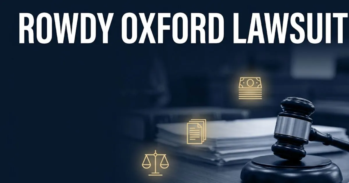 Rowdy Oxford lawsuit 2026 settlement information and claim filing guide banner