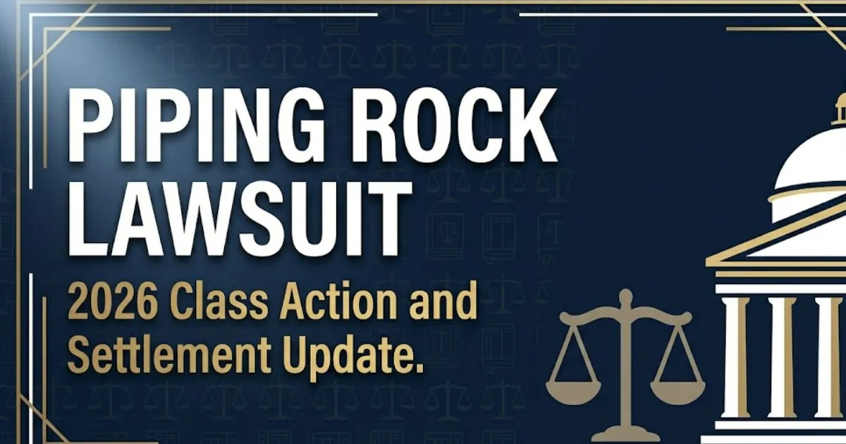 Piping Rock Lawsuit 2026: Class Action and Settlement Facts