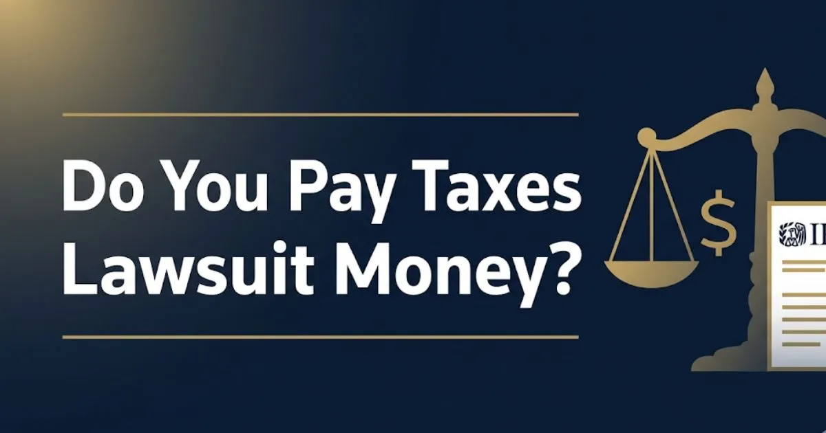 Do you pay taxes on lawsuit money guide 2026 with IRS tax rules for settlement types MAIN KEYWORD {{do you pay taxes on lawsuit money}} CLUSTER KEYWORDS {{do you have to pay taxes on lawsuit