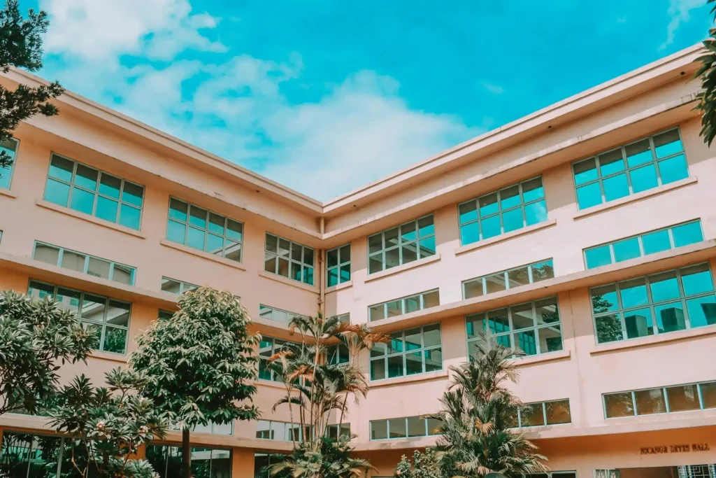 AI-powered school security system monitoring school campus for safety and compliance