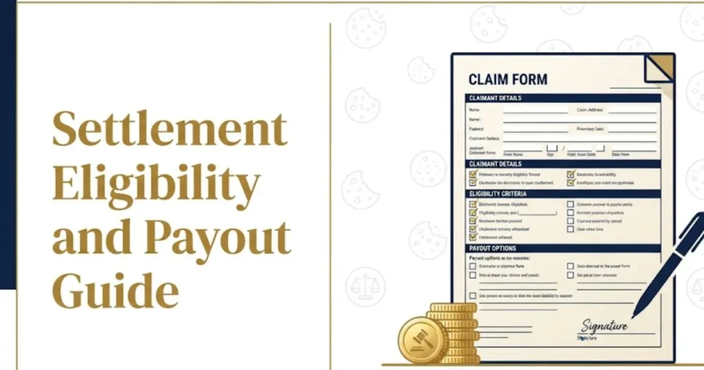 Girl Scout Cookies lawsuit settlement eligibility and payout guide with claim form graphic
