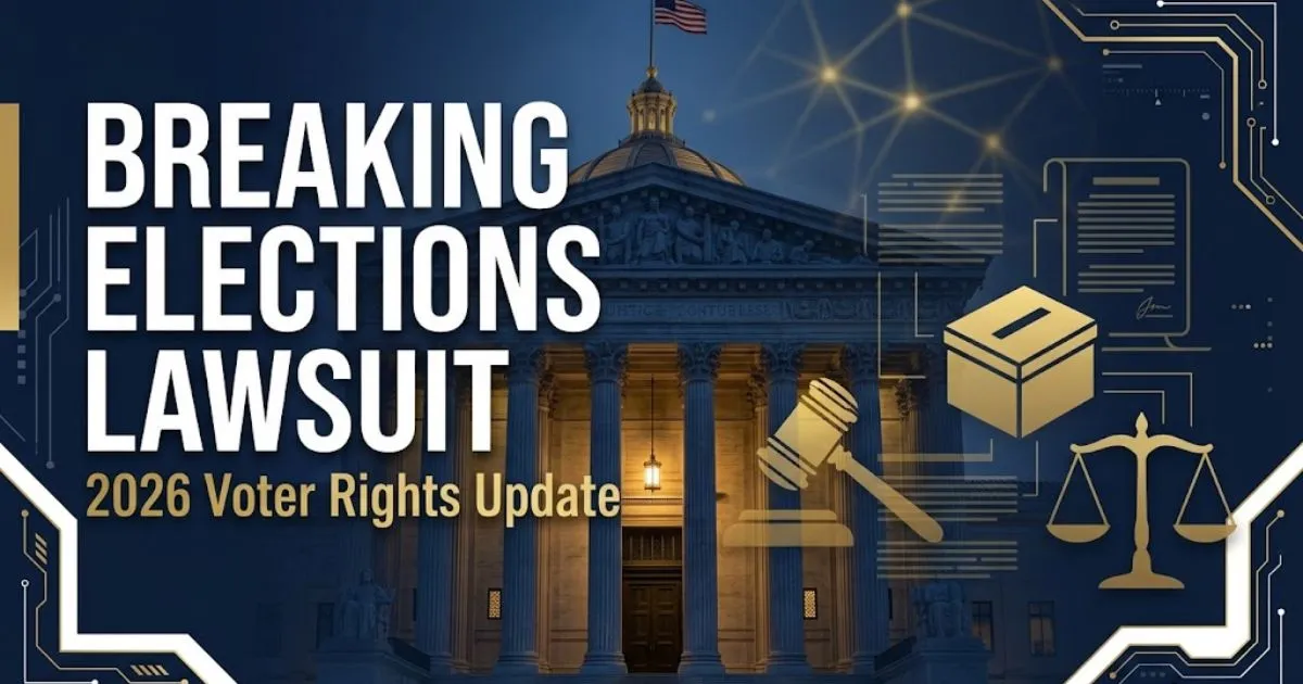 Breaking Elections Lawsuit 2026: What All Voters Must Know