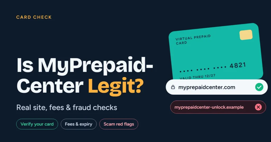 Is MyPrepaidCenter Legit? What to Know Before You Activate Your Card